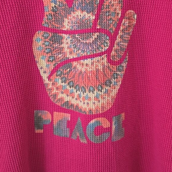 Lucky Brand Peace Sign Thermo L - Picture 2 of 6